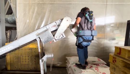 外骨骼輔助，升級人員作業效能